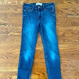 Abercrombie & Fitch Mid-rise Straight Jeans
